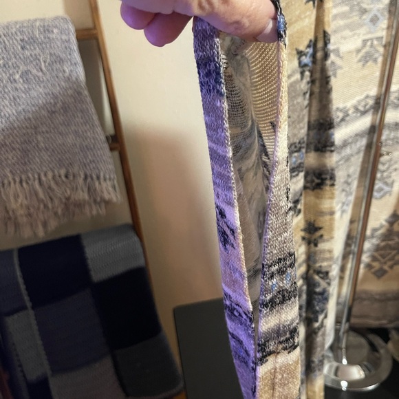 Aztec Patterned Kimono Cardigan - Picture 2 of 2